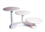 Présentoir Plastique 3 Etages, présentoir gâteaux pâtisserie cupcake présentoir à dessert ESCALIER