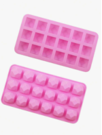 Moule en silicone pour glaçons chocolat bonbon 18 cavités